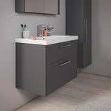 DURAVIT D-Code 2.0 Waschtischunterbau 784 mm Eiche Marmor mit Soft-Close