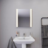 DURAVIT Licht & Spiegel Wandspiegel 1300x700mm mit LED-Beleuchtung und Sensorschalter – Weiß