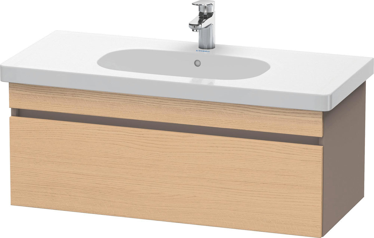 DURAVIT DuraStyle Waschtischunterbau 1000 mm wandhängend mit 1 Auszug und Soft-Close in Weiß Matt