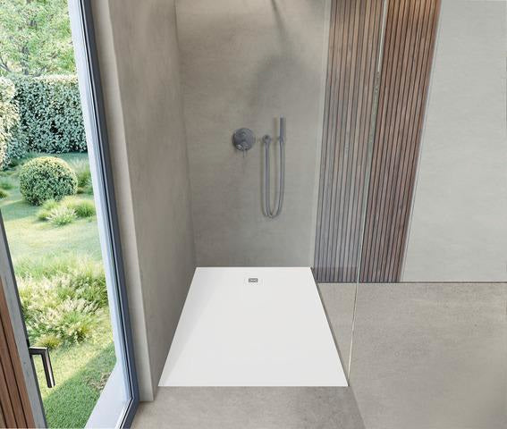 DURAVIT Sustano Duschwanne 1200x800x30 mm Mineralguss Weiß Matt – Bodenbündig & Rutschhemmend