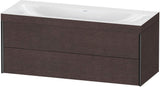 DURAVIT XViu c-bonded Waschtischunterbauset 1200 mm wandhängend mit 2 Schubkästen