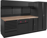 Kraftwerk MOBILIO PRO 4-Element-Werkstatteinrichtung mit Hochschrank - Made in Germany - Art. 119.007.200