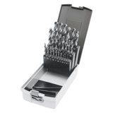 Kraftwerk Spiralbohrer-Sortiment HSS-G DIN 338, Ø 1-13/0,5 mm, 25-tlg
