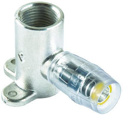 MULTITUBO Steck-Wandscheibe IG mit Flansch 16 mm x 1/2 Zoll – 10 Stück