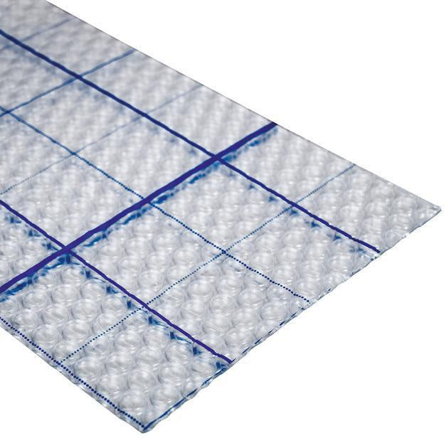 MULTITUBO Multi-Folie 4 mm, 60 m², wärmereflektierend & schallisolierend, 10 kN/m²