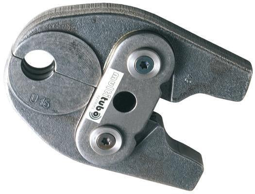 MULTITUBO Mini-Pressbacken 16 mm von DW Verbundrohr – Pressbacke mit Konturcode U für Mini-Pressmaschine