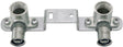 MULTITUBO G2 GEMINI Press-Montage-Set 16x1/2Z IG – 120mm, U-Kontur, Messing, DVGW