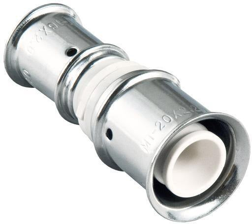 MULTITUBO Press-Kupplung reduziert aus PPSU 20x16mm – DW Verbundrohr GmbH