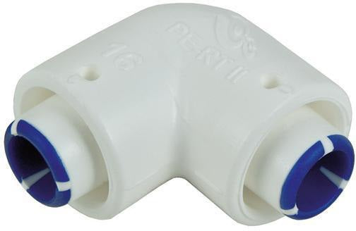 MULTITUBO Schweiß-Winkel PE-RT 90° 40x40 mm – DVGW & KIWA geprüft, DN 32