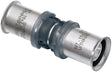 MULTITUBO Metall-Press-Kupplung G2 16x16mm – 10er-Pack, verzinntes Messing, DVGW & KIWA