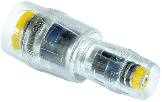 MULTITUBO Steck-Kupplung 20x16 mm – Bleifreies Messing, DVGW-zertifiziert, 10er-Pack