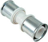 MULTITUBO Press-Kupplung PPSU 16x16mm – 10 Stück, DVGW & KIWA geprüft, Sichtfenster