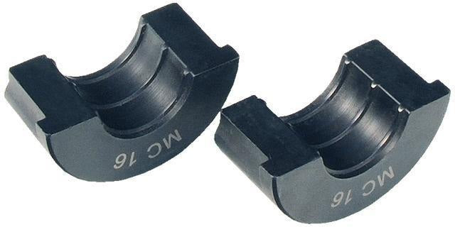 MULTITUBO Presseinsatz 16 mm für Handpresszange – Konturcode U, Typ Adapter