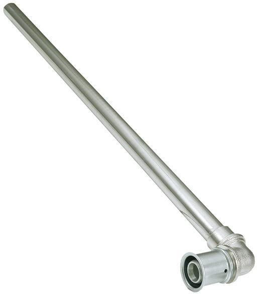 MULTITUBO Press-HK-Anschlusswinkel 16x330mm von DW Verbundrohr – Messing Presswinkel für Heizkörper