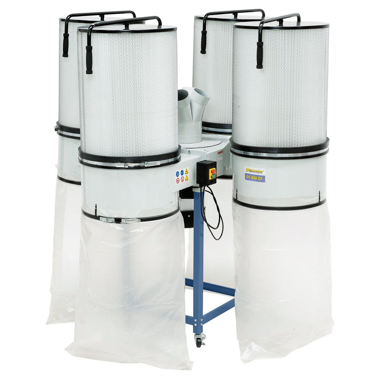 BERNARDO Absauganlage mit Feinstaubfilterpatrone – Modell DC 850 CF