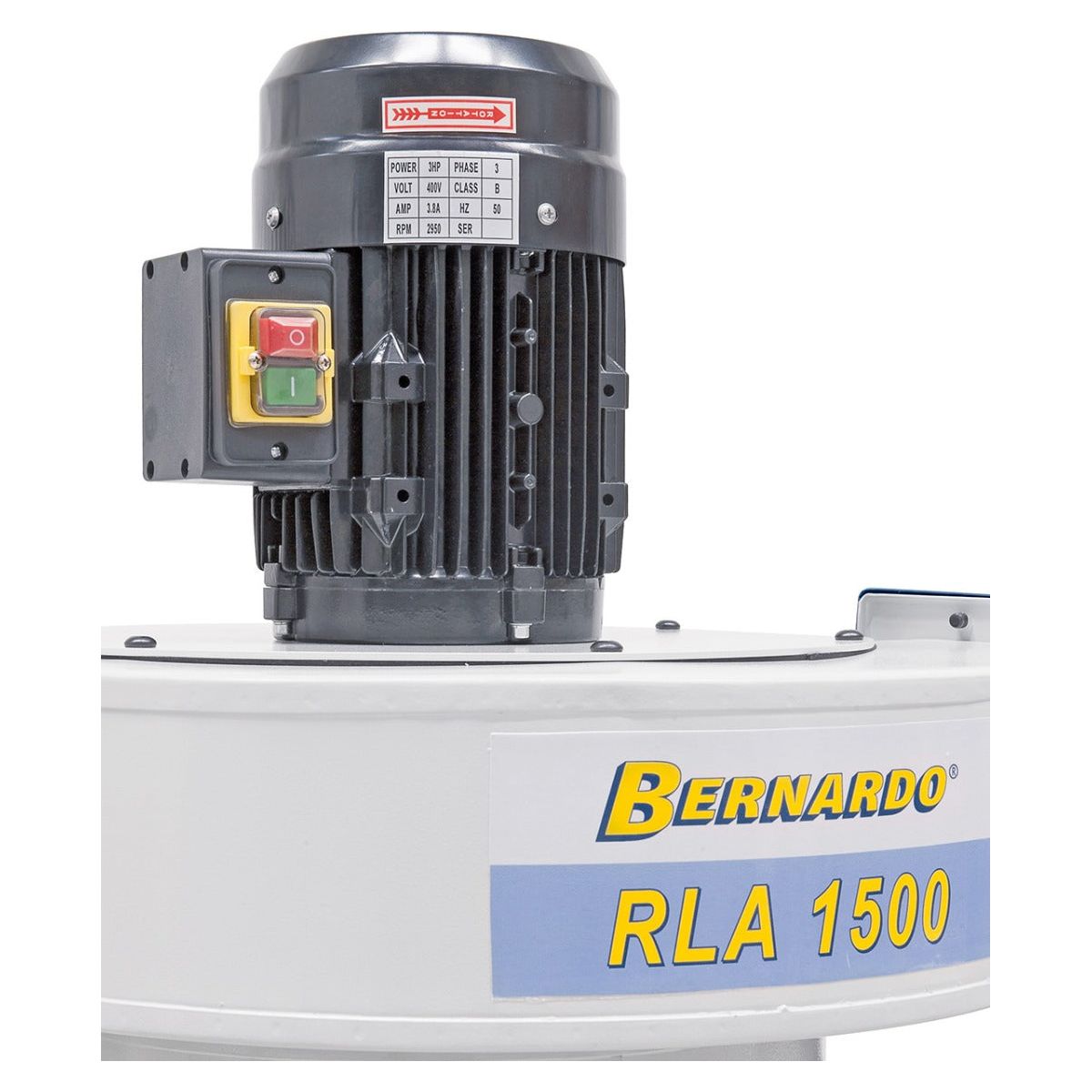 BERNARDO Reinluft-Absauganlage – Modell RLA 1500 / 400 V