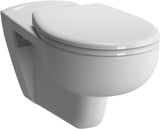 VitrA Conforma Wand-WC Tiefspüler spülrandlos barrierefrei 350 x 700 mm Weiß Hochglanz – 4 Stück