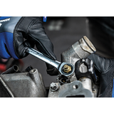 KING TONY Profi-Werkzeuge - Schraubenschlüssel-Set, metrisch, für Schnellmontage - 12 tlg. 12112MRS02