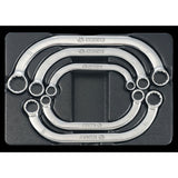 KING TONY Profi-Werkzeuge - Halbmond-Ringschlüsselset - 5 tlg. 91905MR