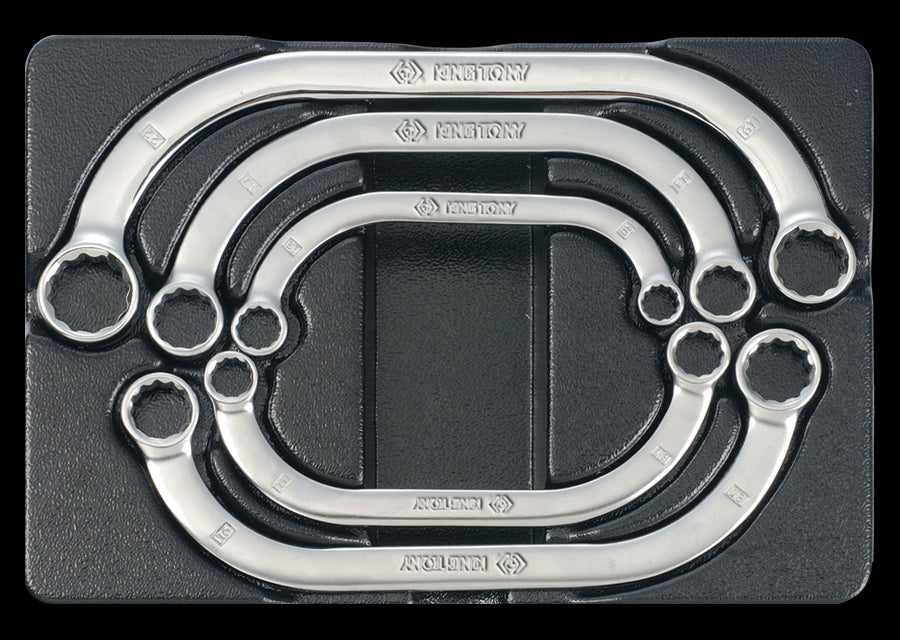 KING TONY Profi-Werkzeuge - Halbmond-Ringschlüsselset - 5 tlg. 91905MR