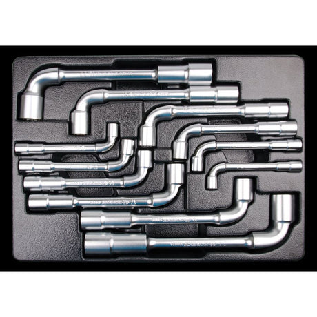 KING TONY Profi-Werkzeuge - 6-Kant Winkelsteckschlüssel-Set - 12 tlg. 91812MR