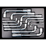 KING TONY Profi-Werkzeuge - 6+12-Kant Winkelsteckschlüssel-Set - 12 tlg. 91912MR