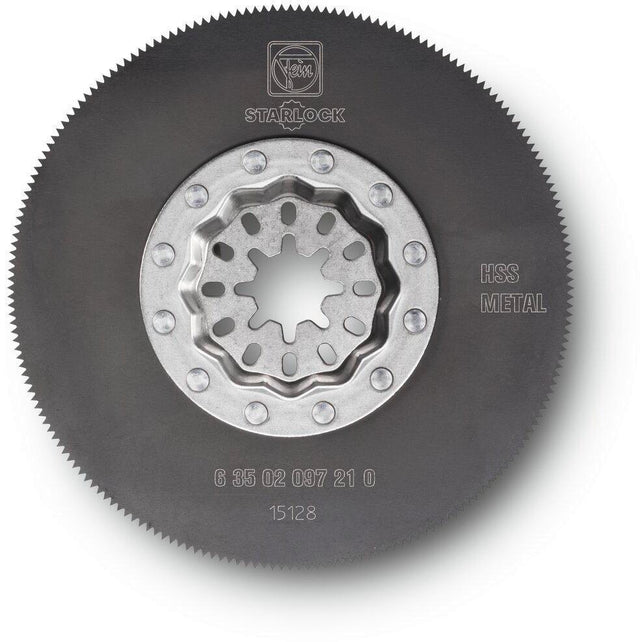 FEIN Sägeblatt HSS Ø 85 mm BIM Starlock für Metall, Kunststoff und Holz