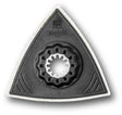 FEIN Filzpolierplatte Dreieck ungelocht Starlock 2 St./Pack – 80 mm Kantenlänge