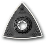 FEIN Filzpolierplatte Dreieck ungelocht Starlock 2 St./Pack – 80 mm Kantenlänge
