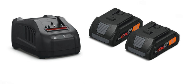 FEIN Akku-Starter-Set ProCORE 18V 4.0Ah – 2 Akkus + GAL 1880 CV Ladegerät