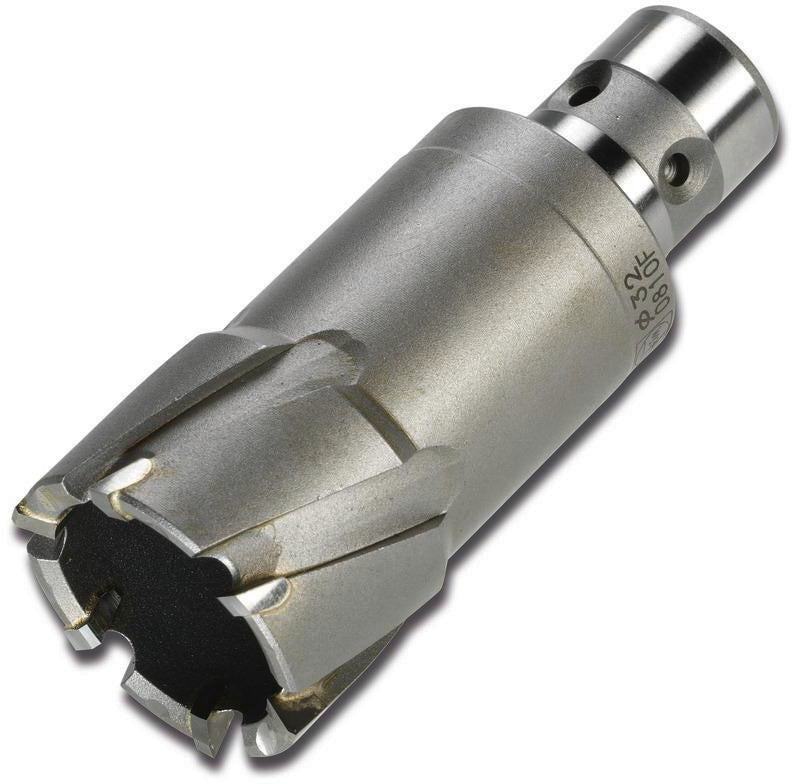 FEIN Kernbohrer Ultra 35 D.12mm Quick IN – HM-bestückt, 4 Zähne, 35mm Schnitttiefe