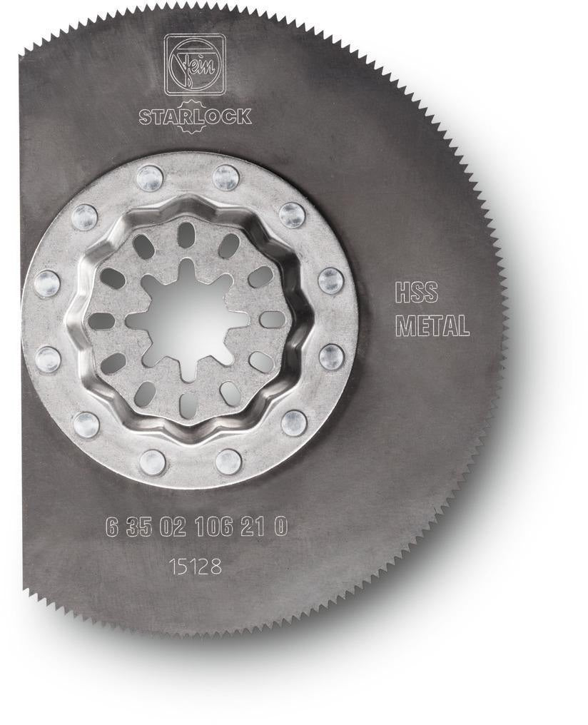 FEIN Segmentsägeblatt HSS Ø 85 mm Starlock für Blech, Kunststoff, GFK und Holz