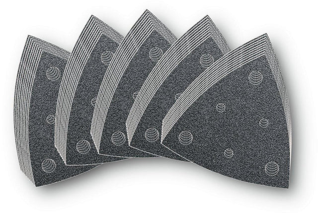 FEIN Haftschleifblatt-Set gelocht Körnung 60–240, 80 mm, 50-teilig