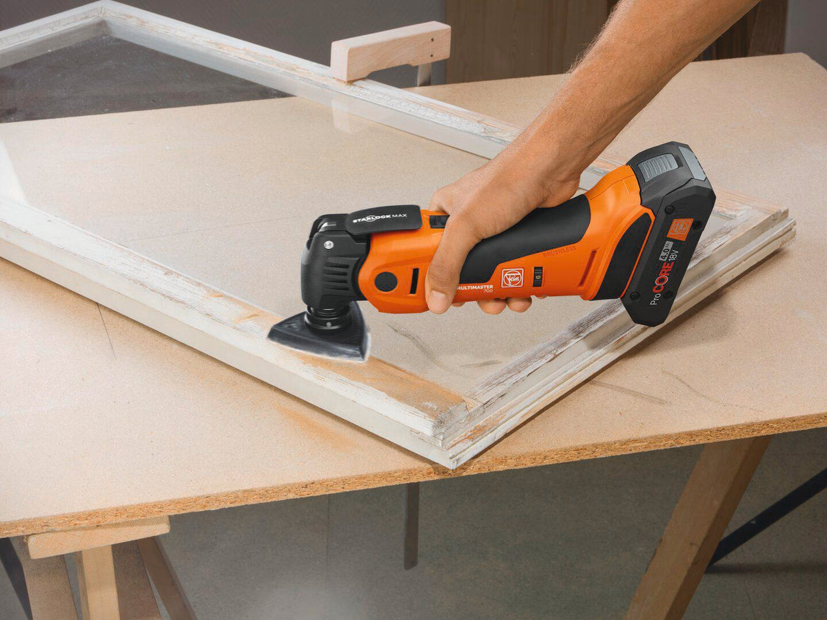FEIN Akku-MultiMaster AMM 700 Max Top 4.0Ah AS 18V StarlockMax – Bürstenloser Motor & Anti-Vibration