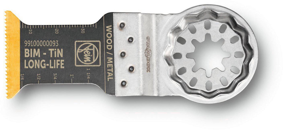 FEIN Sägeblatt B.35mm Starlock titanbeschichtet für Holz, Gipskarton und Kunststoff