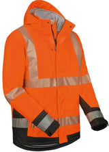 ELYSEE Warnschutz-Softshelljacke Melvin gelb/schwarz – EN ISO 20471 Kl. 3, wasserdicht & atmungsaktiv