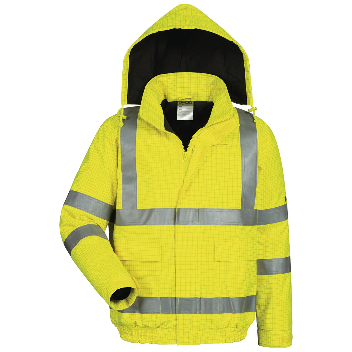 SAFESTYLE Multinorm-Pilotjacke HERIBERT Warnschutz Gr. S warngelb