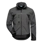 grau/schwarz / M / 96% Polyester, 4% Elastan, 3-Lagenlaminat (Softshell)