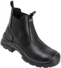 Sicherheitsstiefel MERSEY von WICA – S7 SC FO SR, schwarzes Leder, Gr. 40, Weite 11,5