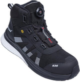 ELYSEE Sicherheitsstiefel CUSHIONPRO® MAX S3S ESD Alu-Zehenkappe, Gr. 40, Weite 11