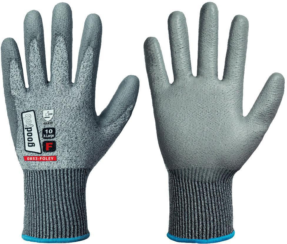 GOODJOB Schnittschutzhandschuhe FOLEY Gr.07 grau EN 388 – Schnittschutzlevel F