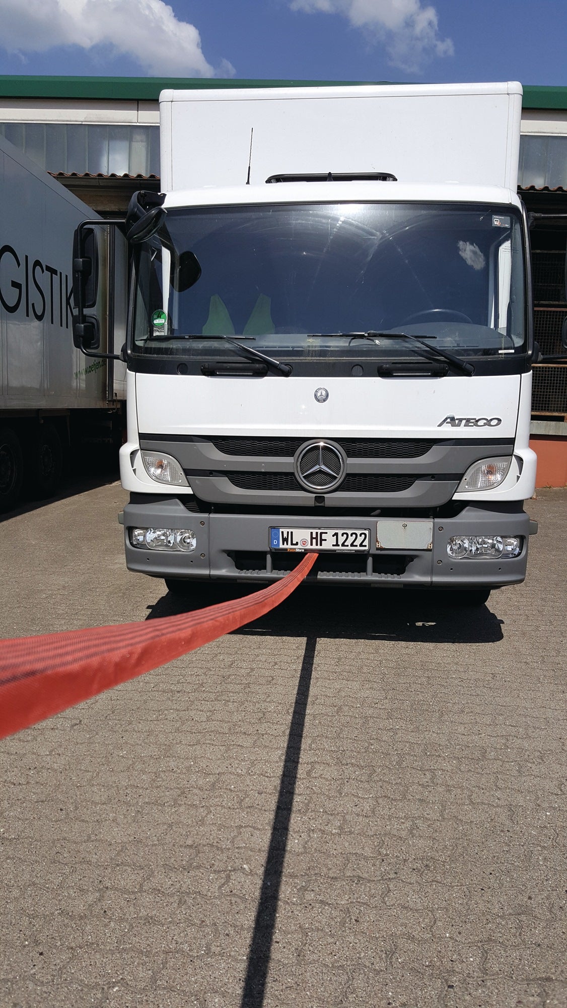 Abschleppschlinge 84556 35000 kg Polyester Schlaufen/Schlaufen L.4m TECTOR
