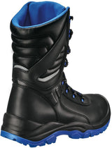 CRAFTLAND Sicherheitsstiefel TORGAU S3S FO SR ESD – Schwarz/Blau, Gr. 40, Weite 11