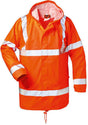 Warnschutzjacke FINN Größe M fluoreszierend orange von NORWAY – EN ISO 20471 Klasse 3, wasserdicht
