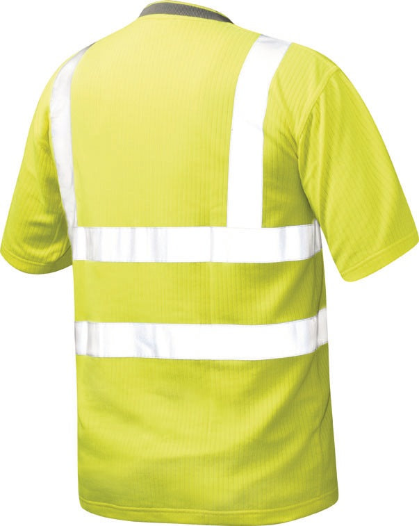 SAFESTYLE Warnschutz-T-Shirt BRIAN Gr. M orange – EN ISO 20471 Kl. 2, UV-Schutz