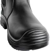 Sicherheitsstiefel MERSEY von WICA – S7 SC FO SR, schwarzes Leder, Gr. 40, Weite 11,5