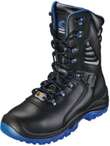 CRAFTLAND Sicherheitsstiefel TORGAU S3S FO SR ESD – Schwarz/Blau, Gr. 40, Weite 11
