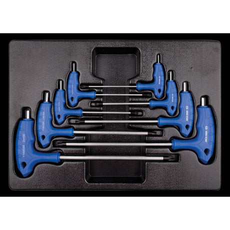 KING TONY Profi-Werkzeuge - L-Griff-Innen6-Kantschlüssel-Modul-Set - 8 tlg. 922108MR
