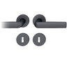 FSB Rosettengarnitur 12 1267 Aluminium 0810 schwarz eloxiert DIN L/R