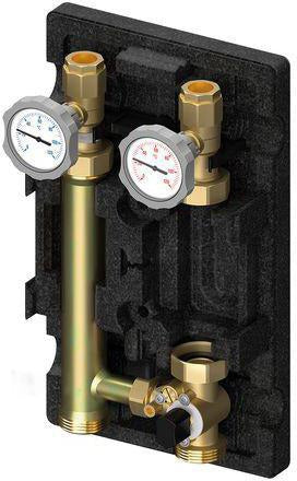 Flamco Pumpengruppe Edition 8 MK gemischt 1Z ohne Pumpe – DN 25, für gemischte Heizkreise